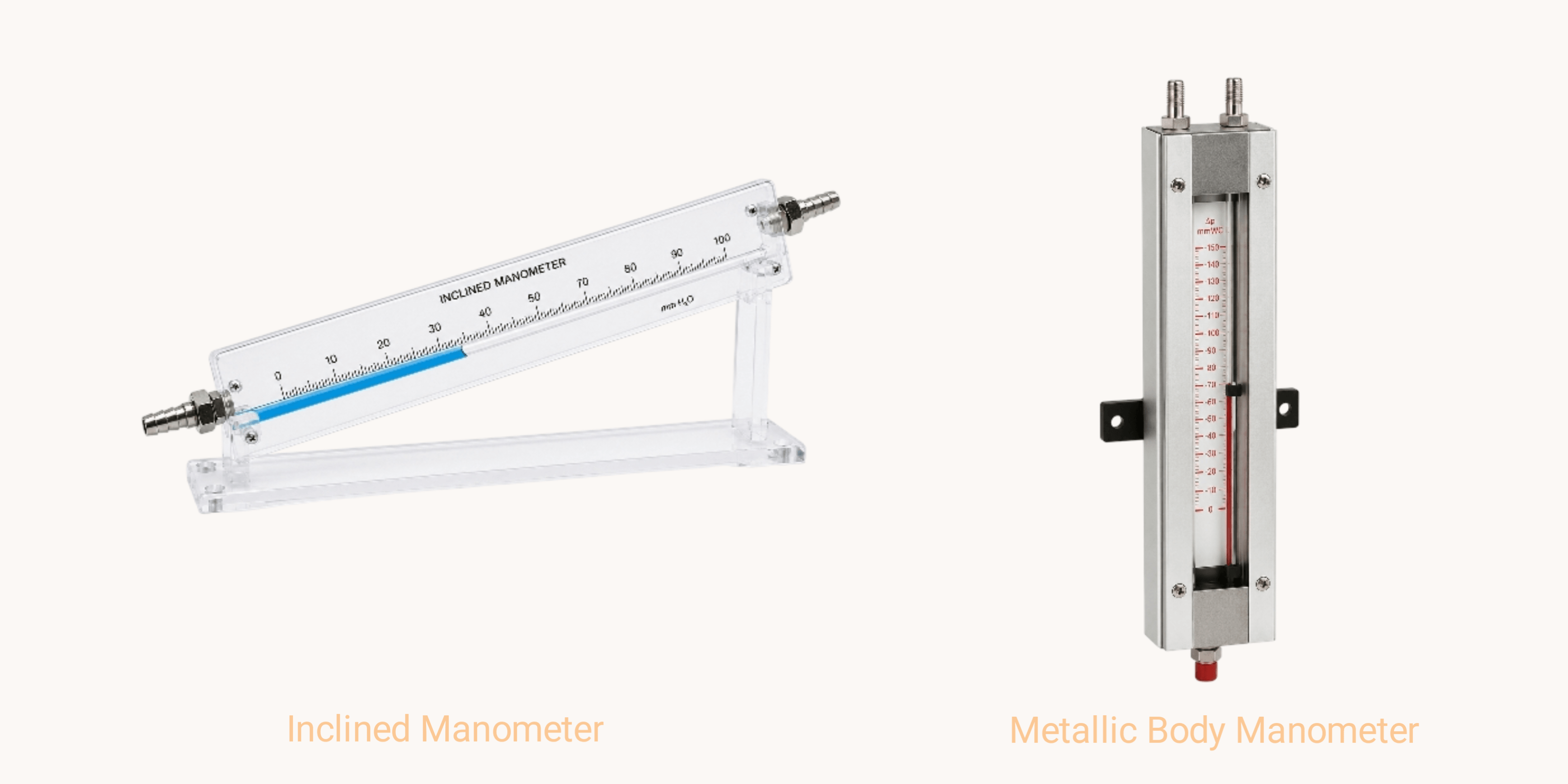 Inclined & Metallic Body Manometer
