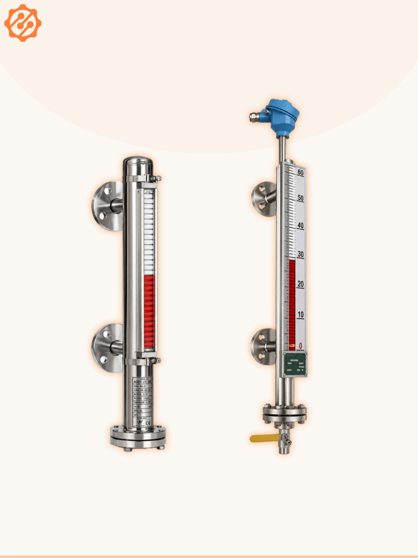 Side Mounted Magnetic Level Gauge