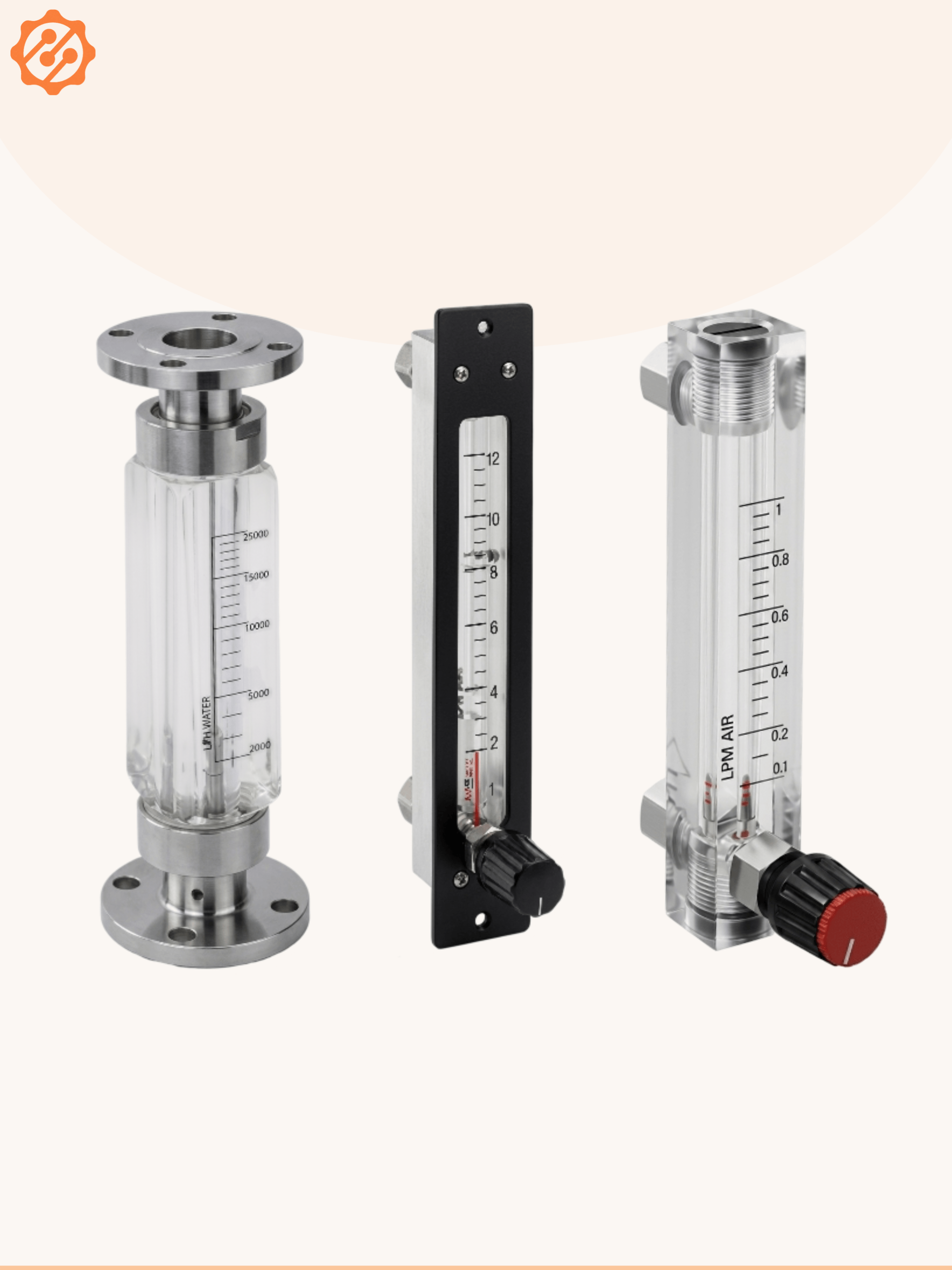 Acrylic Body Rotameter