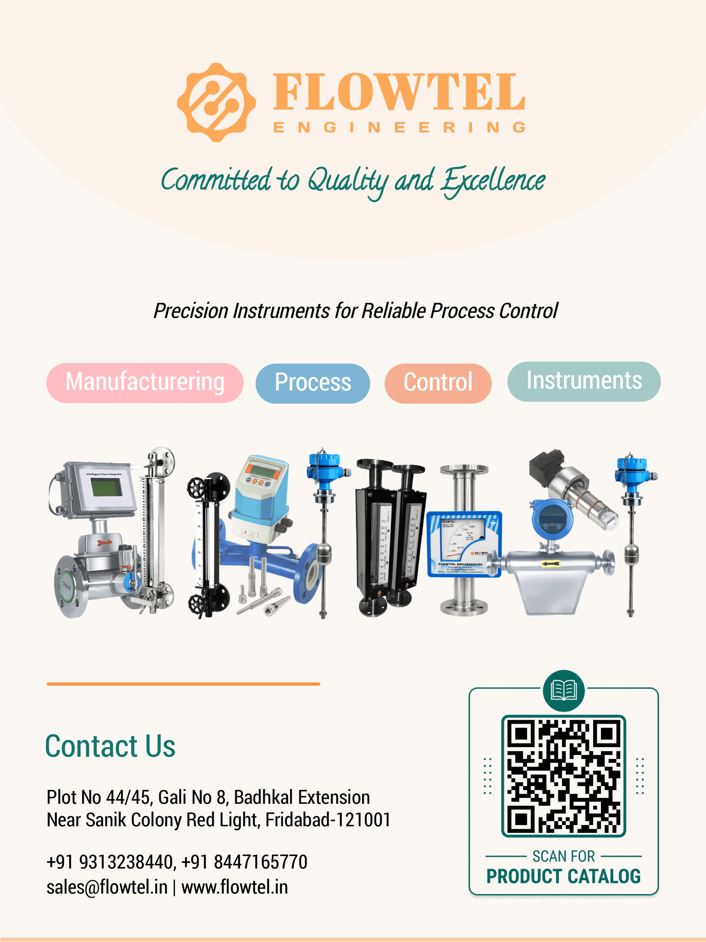 Flowtel Engineering | Precision Instruments for Reliable Process Control